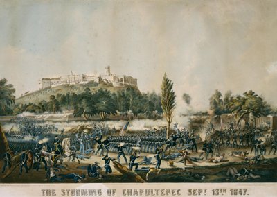 The Storming of Chapultepec Sept. 13th 1847 by Sarony and Major